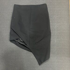 Bardot Black Asymmetrical Skirt